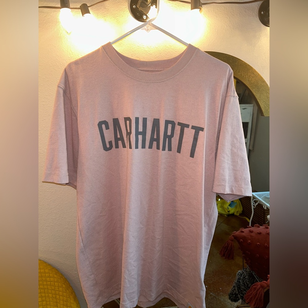 Light pink and grey Carhartt T-Shirt!!